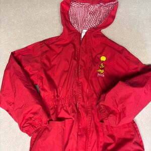 Disney Red and White Checkered Fabric